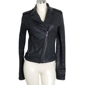 Mia & Moss Black  Jean Jacket Size Medium